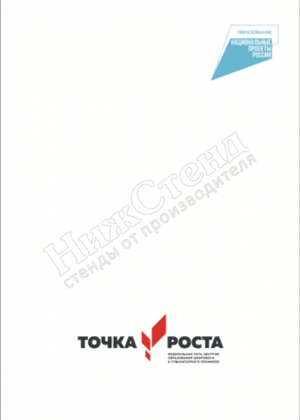 Папка с логотипом "Точка роста"